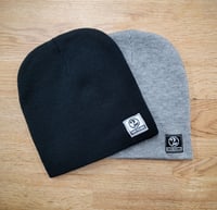 Image 2 of Two Felons tight knit Skull Cap Beanie (Gry) 