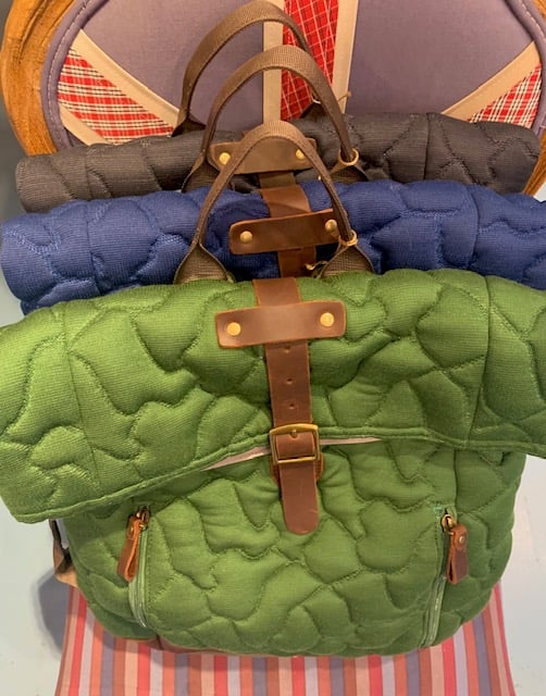 Image of Quilted Knapsacks- Back in stock!