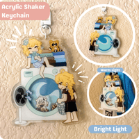 Image 1 of Traveler Shaker Acrylic Keychain 