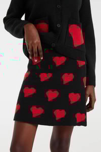 Image 4 of FALDA CORTA JACQUARD EST HEART ATTACK SMALL