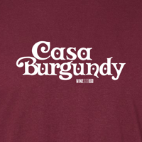 Image 2 of Casa Burgundy Unisex t-shirt
