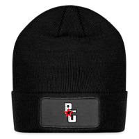 Image of Black “Pedro Gunz” Logo Patch Beanie