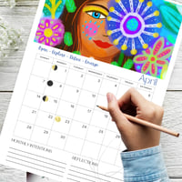 Image 2 of 2024 Cosmic Goddess Calendar 