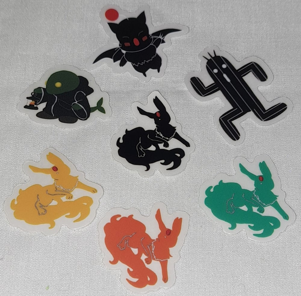 Image of Final Fantasy Mascot Stickers