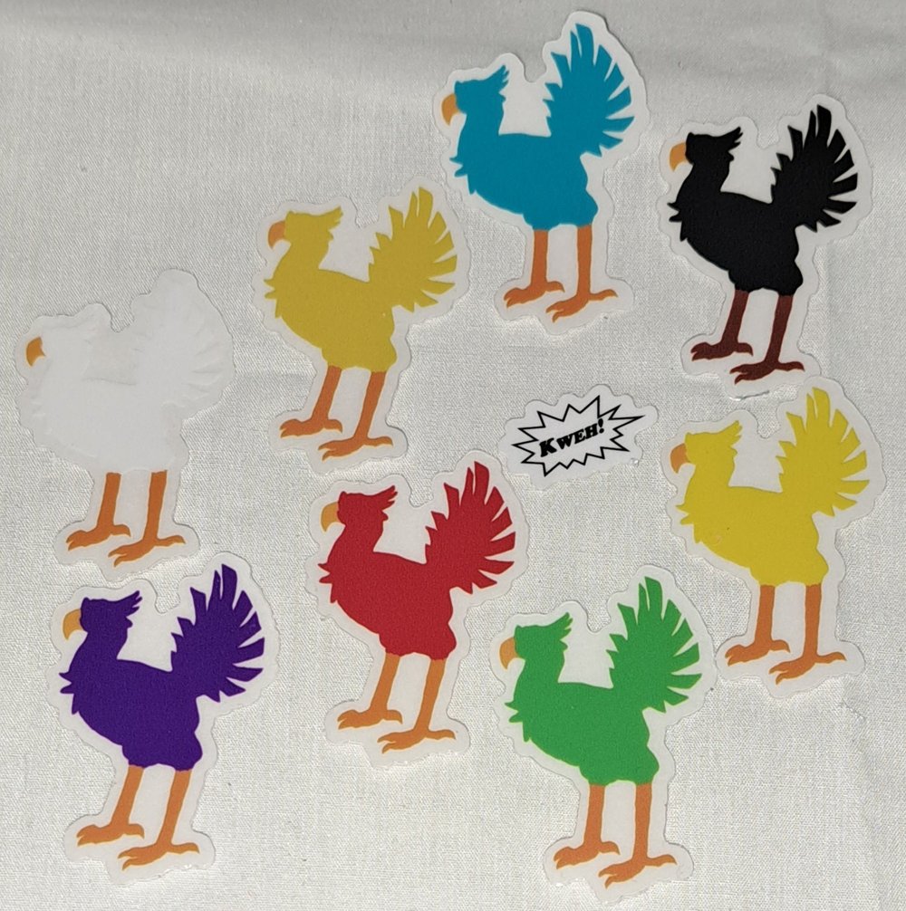 Image of Chocobo Stickers