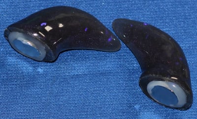 Image of Purple Haze Horns (Glow-in-the-Dark)