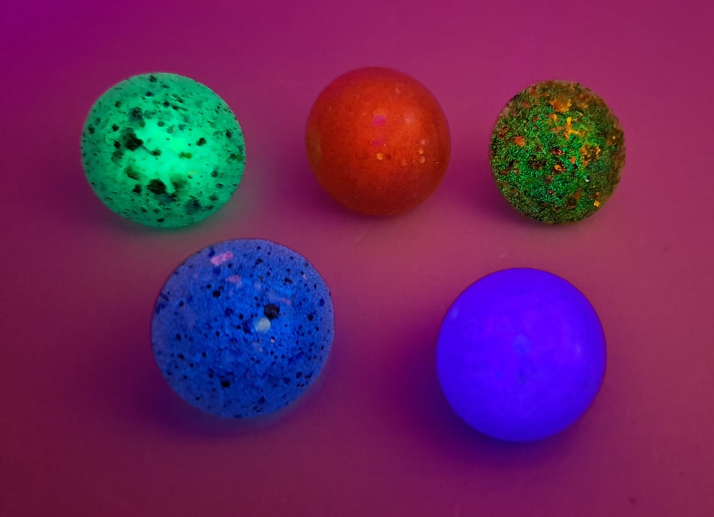 Image of Glow-in-the-Dark Materia Pins/Magnets