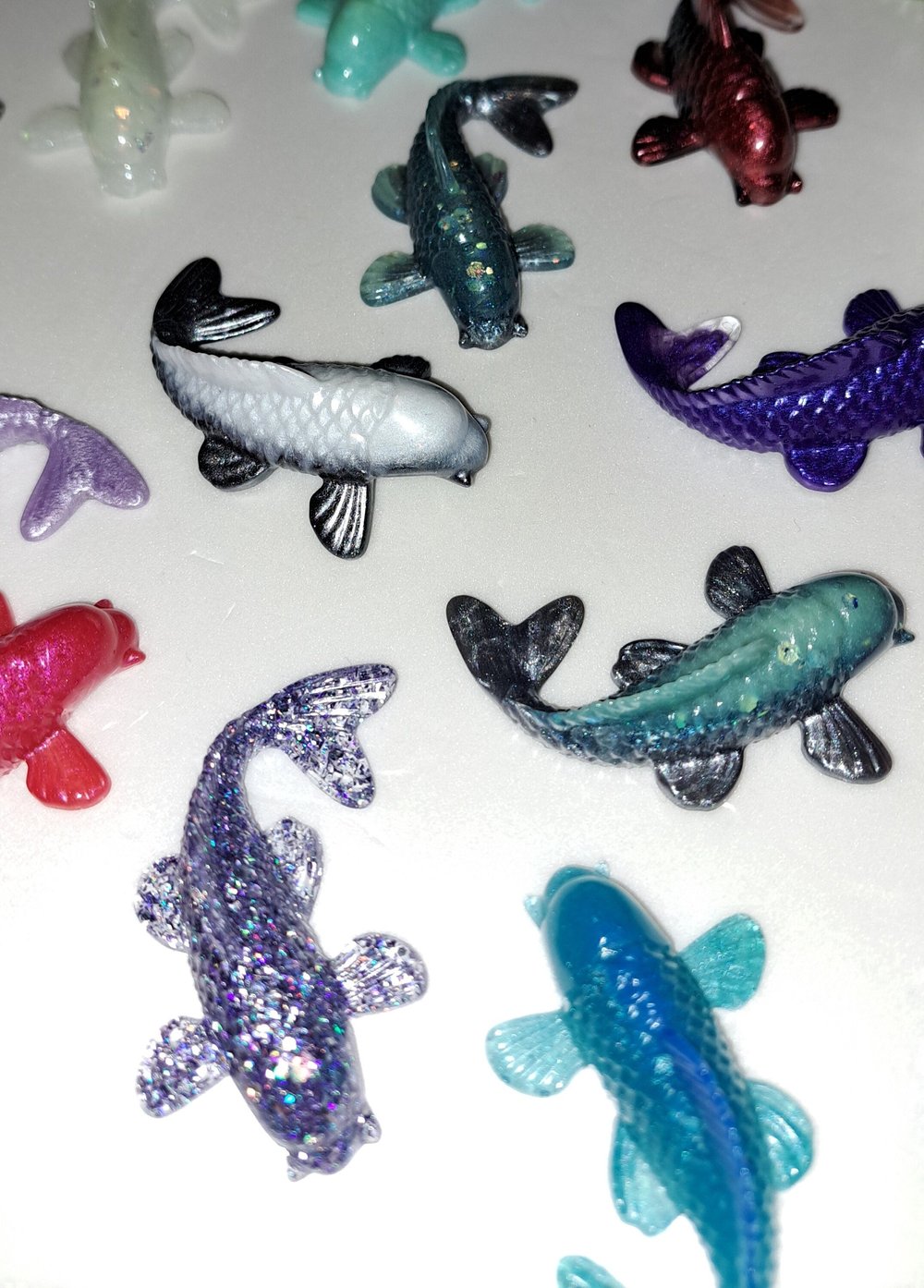 Image of Custom Resin Koi Fish