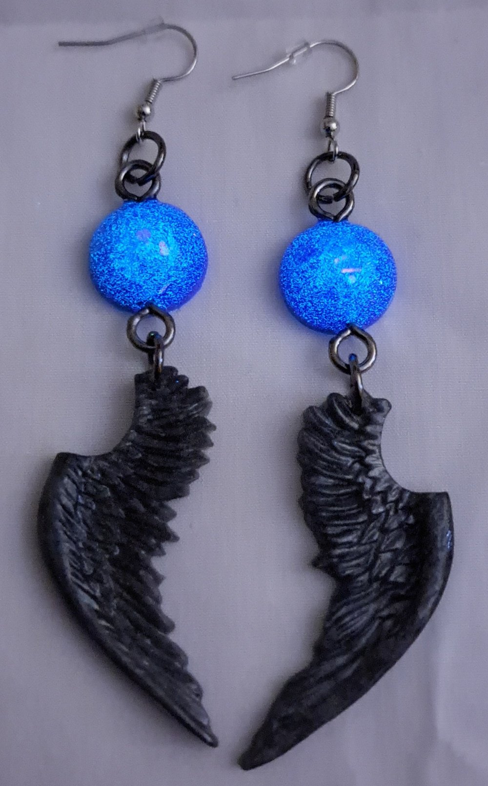 Image of Sephiroth Themed Glow-in-the-Dark Earrings