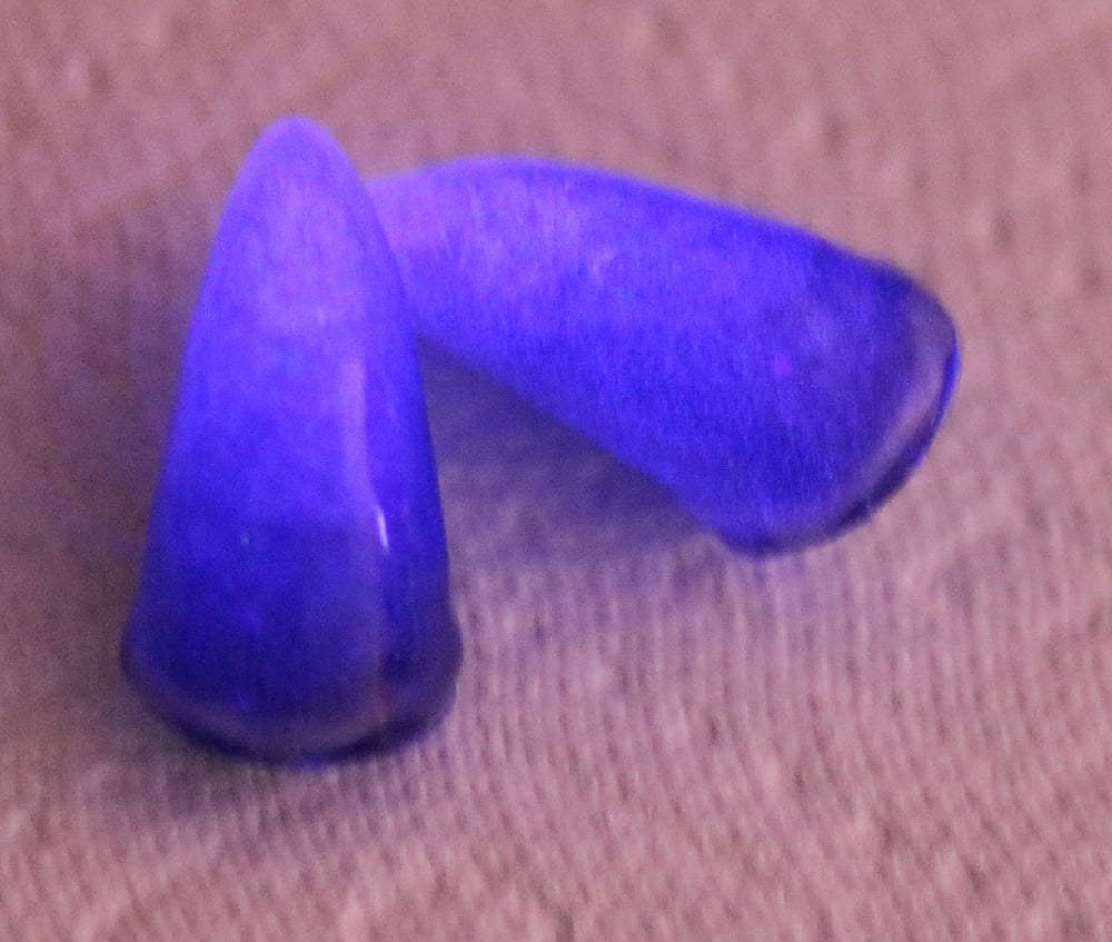 Image of Purple Haze Horns (Glow-in-the-Dark)