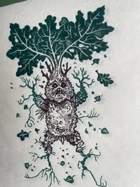 Image 3 of Master Mandrake - Lino Print