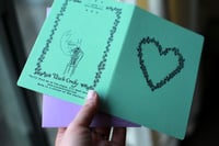Image 3 of Uncle Crocky's 'Heart of Flowers' Greeting Card