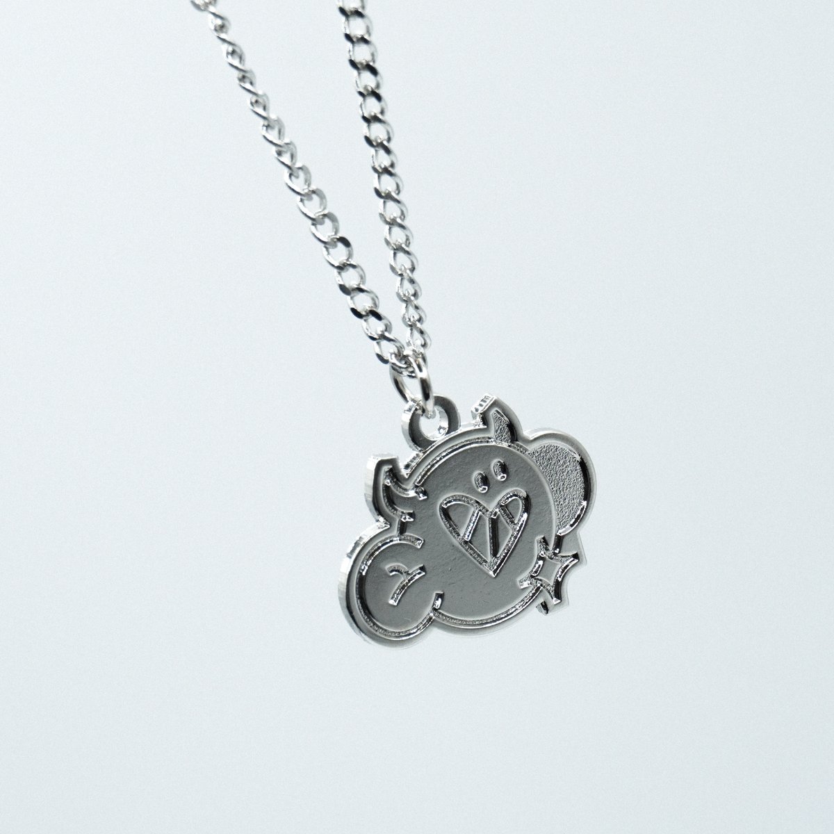 Image of DEVIL NECKLACE - SILVER