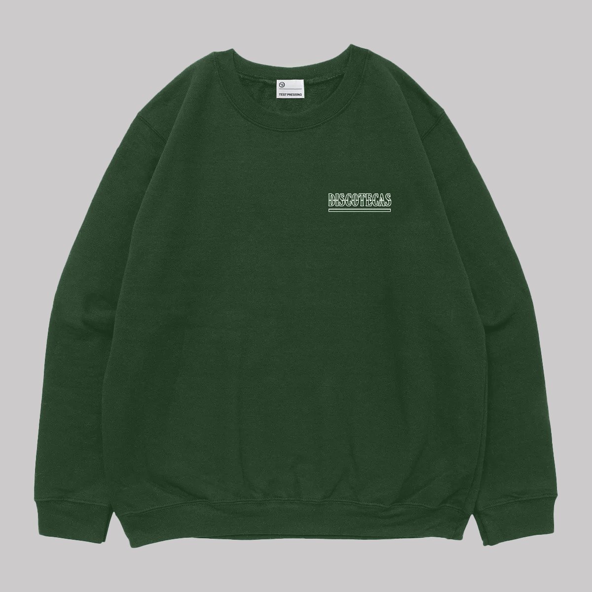 Image of Discotecas Vision Sweatshirt – Olive Green