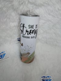 Image of 20 oz. Tumbler  ( She Is)