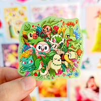 Image 3 of Pokemon Starters Stickers