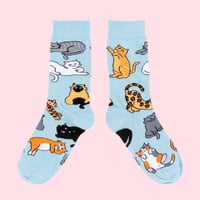 Image 1 of CouCou Suzette - MEOW SOCKS COTTON