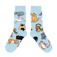 Image 3 of CouCou Suzette - MEOW SOCKS COTTON