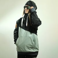 Image 4 of Diagonal Tall Hoodie 10K Menta
