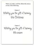 Christmas/Holiday cards "Three Part Harmony V2.0" Christmas cards (Maxxmas193-carolers) 