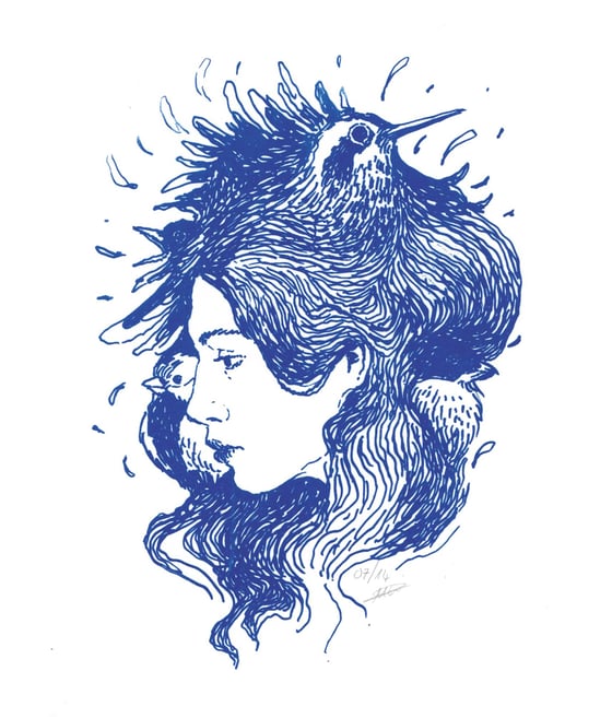 Image of Femme aux oiseaux
