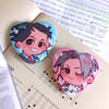 Ace Attorney Heart Buttons