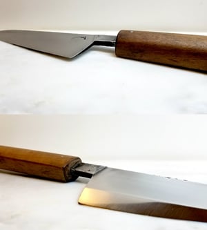 Image of Antoine Olivi - Couteau Santoku / Bois de Noyer