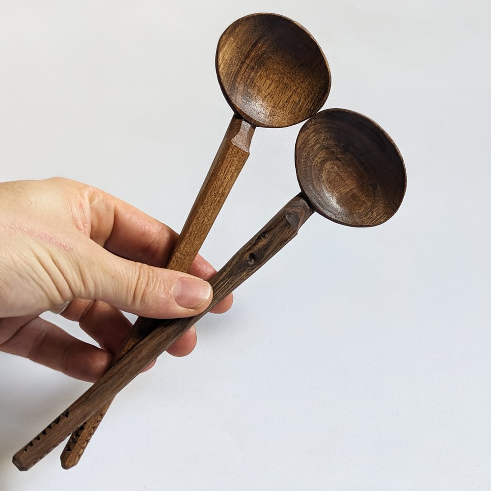 Walnut traditional Cawl Spoon
