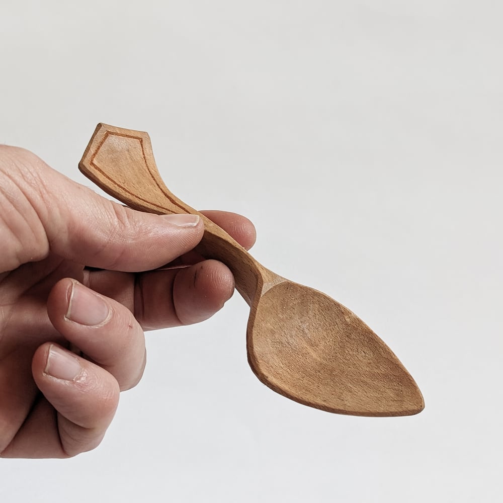 Beech Dolphin Spoon