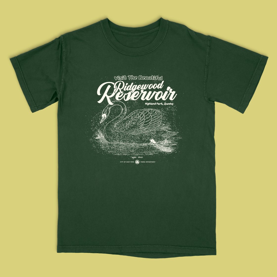 Image of Ridgewood Reservoir Queens, NY Shirt - High Quality T-Shirt Highland/Forest Park