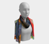 Silk Scarf in I Dream of You in Colors That Don't Exist