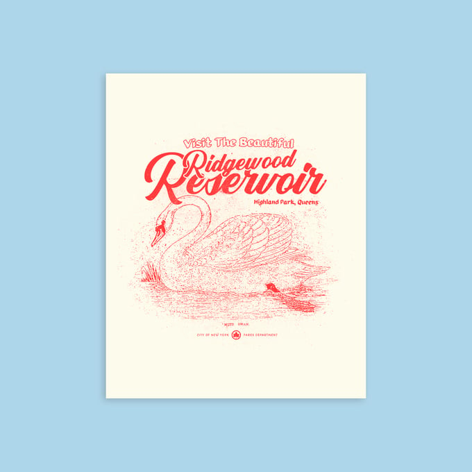 Image of Ridgewood Reservoir 8"x10" Print