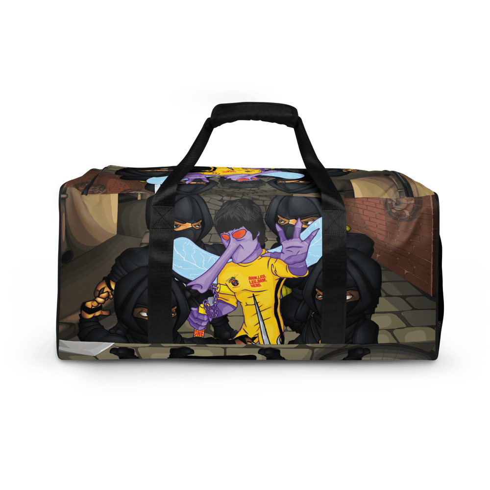 BRUCE LEE | PARALLEL UNIVERSE | NO FLY ZONE | Duffel Bag