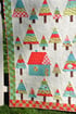 Let It Snow Quilt with checkerboard border Image 2