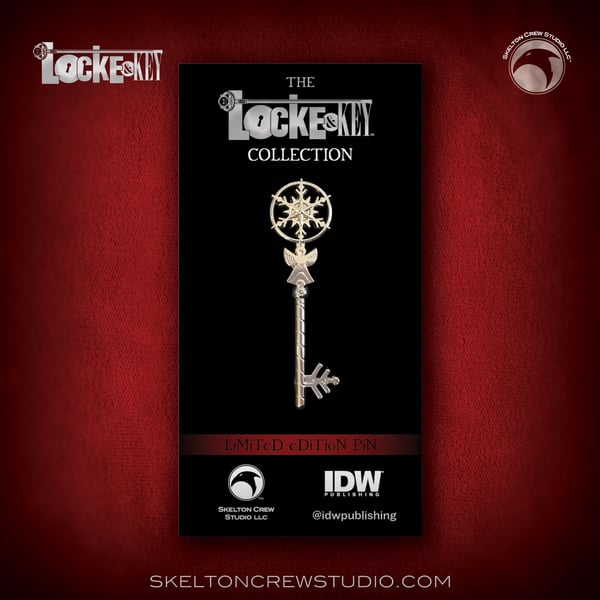 Image of Locke & Key: Snow Angel Key Pin!