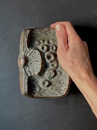 Image 5 of Bronze Push-Pull Handle with Seashell Design