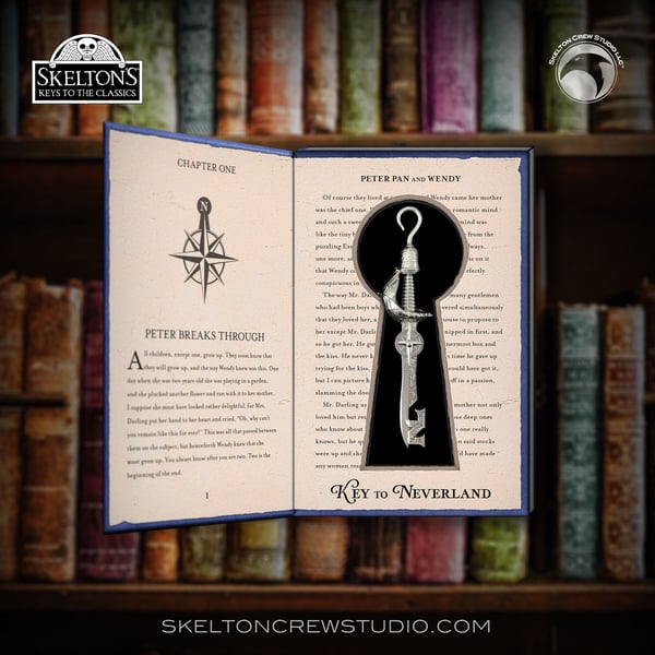 Image of Skelton's Keys to the Classics: Key to Neverland from Peter Pan and Wendy!