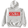 Hayward Strong "South Hayward Things" in White with Red Hoodie