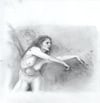 SHE WHO CONJURES original pencil sketch