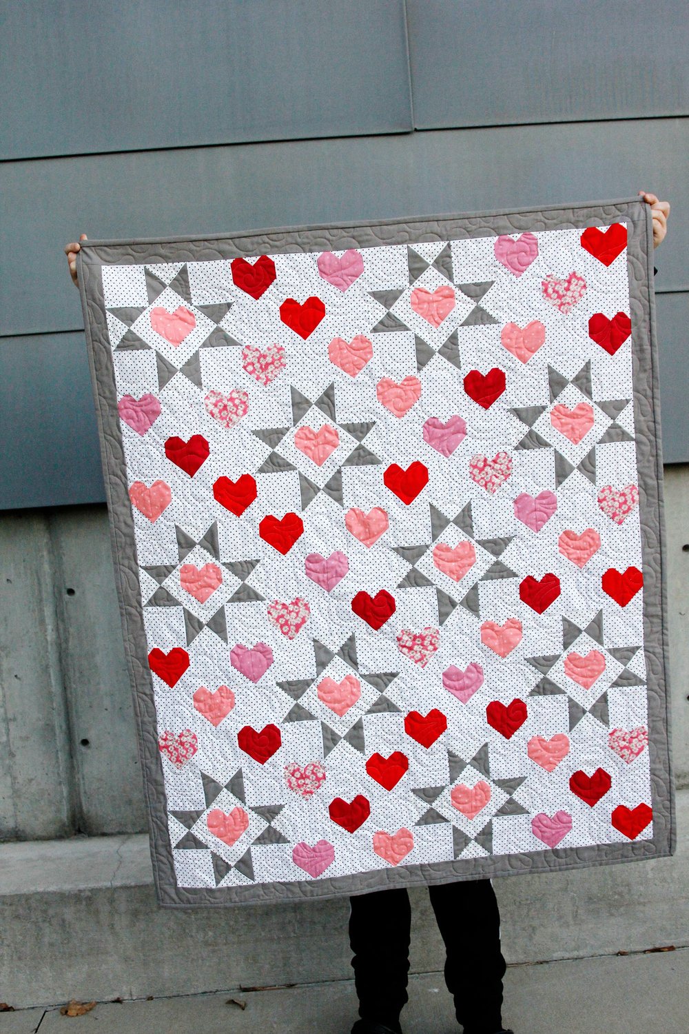 Image of VALENTINE Quilt PDF Pattern 