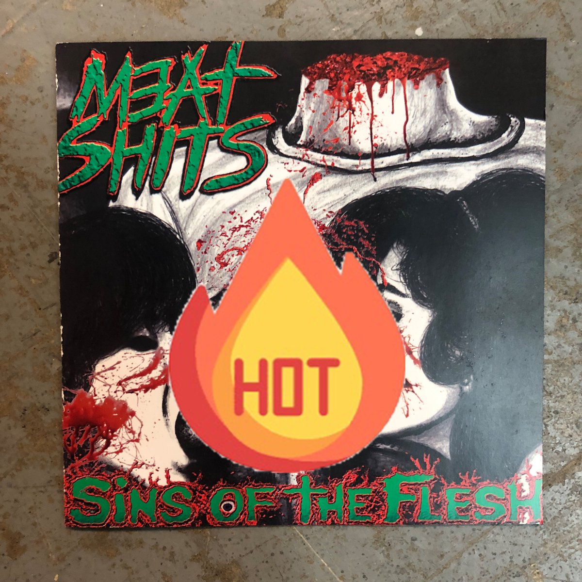 MEAT SHITS⑥ - Pornoholic【7インチ】グラインドコア MEAT SHITS - Pornholic | Meat Shits | Morbid Classics