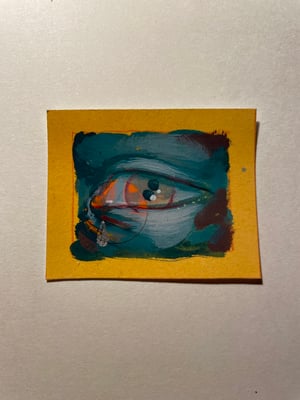 "Crybaby" //  Original Miniature Painting. ++FREE INTERNATIONAL SHIPPING++