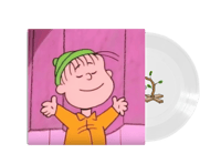 Image of Peanuts - Linus Christmas Speech/Linus And Lucy (Christmas Dance) Clear 7"
