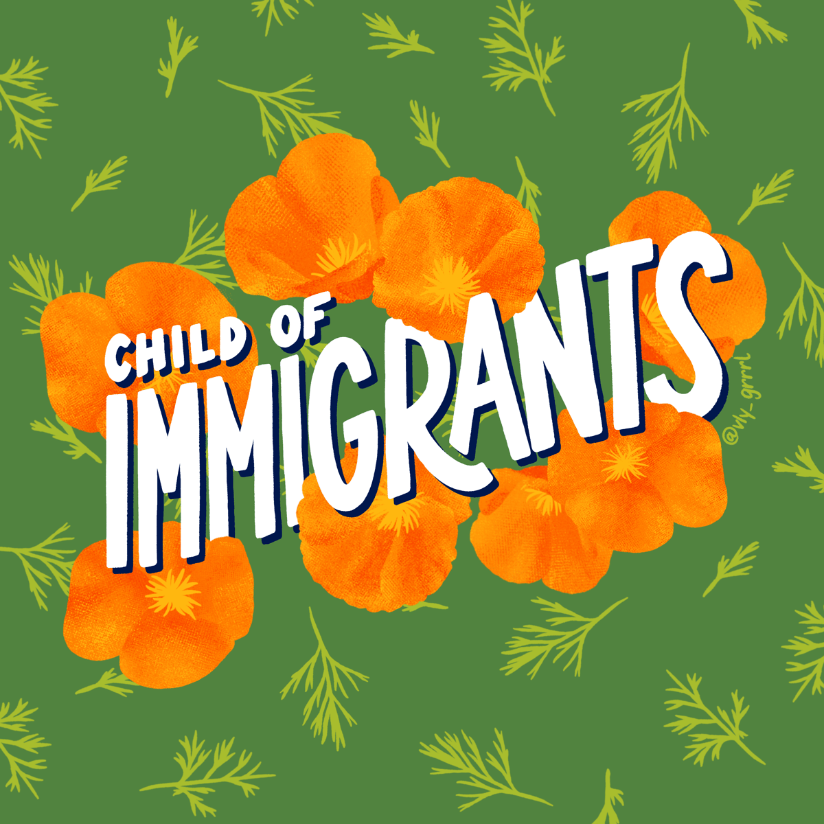 Image of Child of Immigrants Sticker