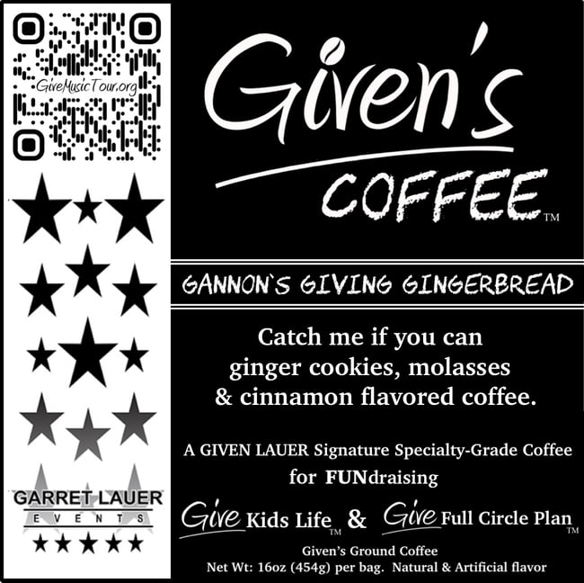 GANNON’S GIVING GINGERBREAD