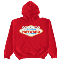 Image 1 of "Welcome To Hayward" By Hayward Strong in Red Hoodie