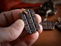 Image 2 of Distressed Copper Frag Tag - USA