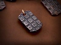 Image 1 of Distressed Copper Frag Tag - USA