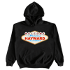 "Welcome To Hayward" By Hayward Strong in Black Hoodie