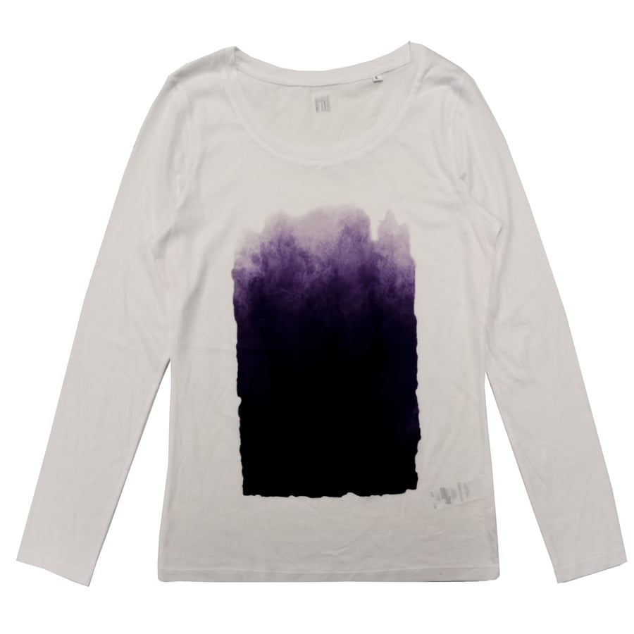 Image of ECO-FRIENDLY T-SHIRT WITH “MIST” DESIGN 